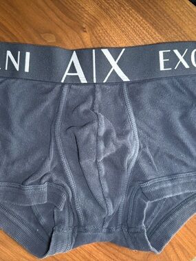 Armani Exchange Charcoal Boxer Briefs